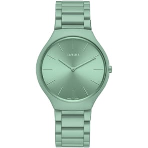 Rado True Thinline Le Corbusier Slightly Greyed English Green 32041 Limited Edition