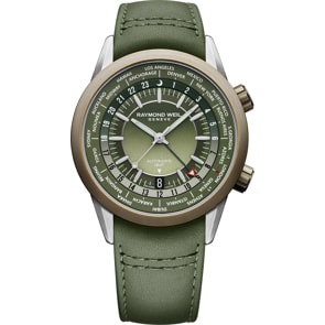 Raymond Weil Freelancer GMT Worldtimer Ø 41mm