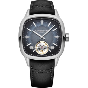 Raymond Weil Freelancer Square Open Heart Automatik Blau