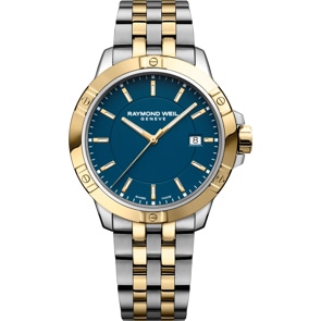 Raymond Weil Tango Classic Bicolor / Blau Ø 41mm