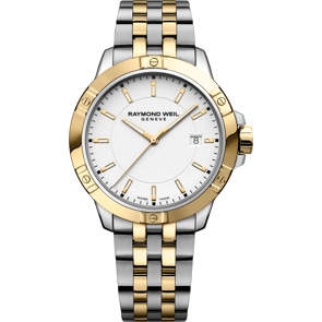 Raymond Weil Tango Classic Bicolor / Weiss Ø 41mm