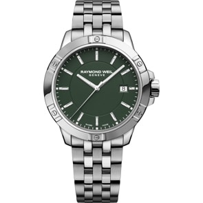 Raymond Weil Tango Classic Silbrig / Grün Ø 41mm