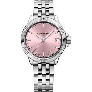 Raymond Weil Tango Classic Silbrig / Pink Ø 30mm