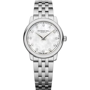Raymond Weil Toccata Classic Diamonds Perlmutt Ø 24mm