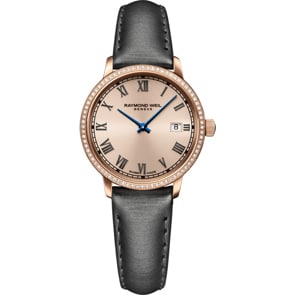 Raymond Weil Toccata Diamond Rosé / Grau Ø 29mm