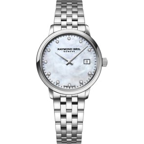 Raymond Weil Toccata Diamond Silber / Perlmutt Ø 29mm