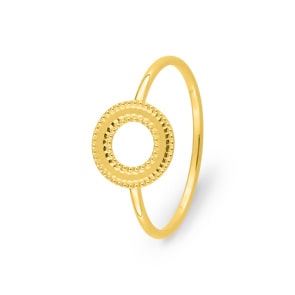 Ring 750/18 K Gelbgold Kreis