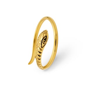 Ring 750/18 K Yellow Gold Snake