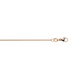 Rundankerkette 750/18 K Rotgold 1.3mm
