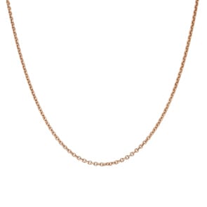 Rundankerkette 750/18 K Rotgold 1.9mm
