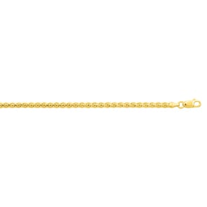 S-Panzerarmband 375/9 K Gelbgold halbmassiv