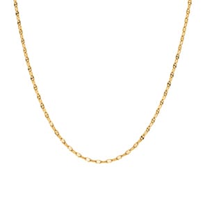 Schiffsankerkette massiv 750/18 K Gelbgold 2mm
