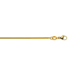 Schlangenkette 750/18 K Gelbgold 1.6mm