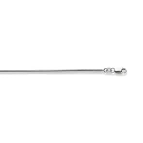 Schlangenkette 750/18 K Weissgold 1.6mm