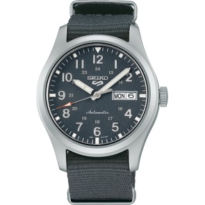 Seiko 5 Sports Automatik Day-Date Nato Grau