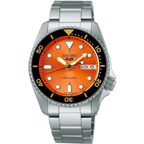 Seiko 5 Sports Automatik Day-Date Orange