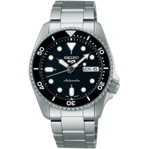 Seiko 5 Sports Automatik Day-Date Schwarz