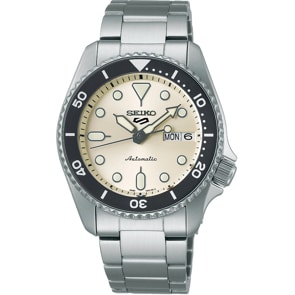 Seiko 5 Sports Automatik Day-Date Weiss