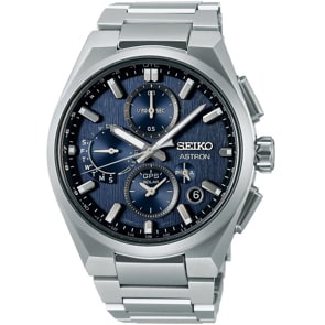 Seiko Astron 5X GPS Solar Dual Time Chronograph 42mm