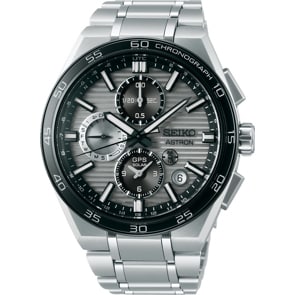 Seiko Astron 5X GPS Solar Dual Time Chronograph 44