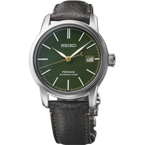 Seiko Presage Automatic Natural Green Urushi Lacquer