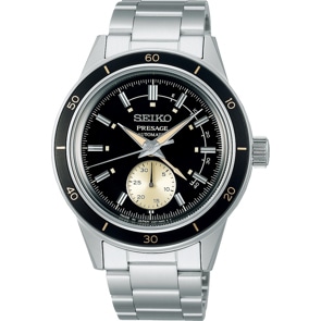 Seiko Presage Style 60's Automatik Schwarz