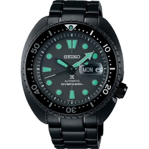 Seiko Prospex Black Series Night Vision Turtle Diver
