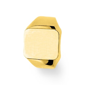 Siegelring 375/9 K Gelbgold massiv