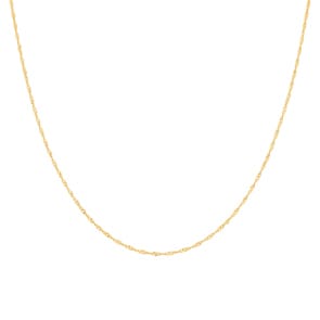 Singapore Chain 750/18 K Yellow Gold 1,2mm