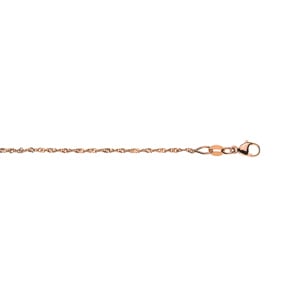 Singapurkette 750/18 K Rotgold 1.2mm