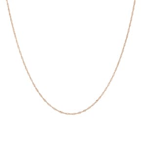 Singapurkette 750/18 K Rotgold 1.2mm