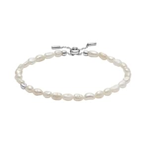 Skagen Armband Agnethe Pearl Schiebeverschluss Süsswasserperlen weiss