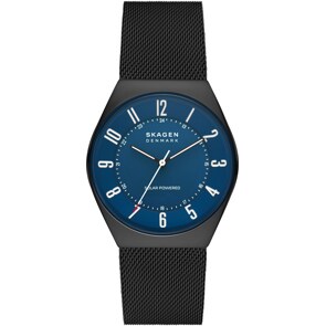 Skagen Grenen Solaire Bleu / Noir 