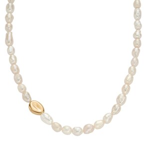 Skagen Kette Agnethe Pearl Süsswasserperlen weiss