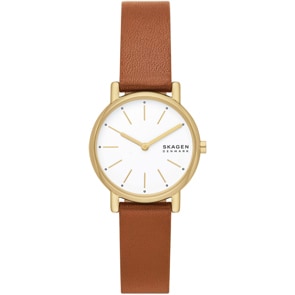 Skagen Signatur Lille Goldig / Braun