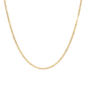 Spiegelankerkette 750/18 K Gelbgold 1.8mm