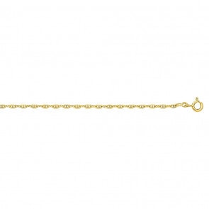 Stäbchenankerkette 750/18 K Gelbgold 2mm