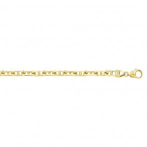 Stäbchenankerkette 750/18 K Gelbgold 7mm