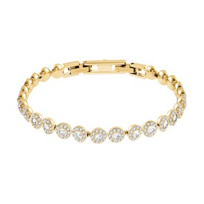 Swarovski Bracelet Angelic, blanc, métal doré