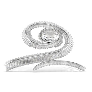 Swarovski Capsule Haarclip rhodiniert