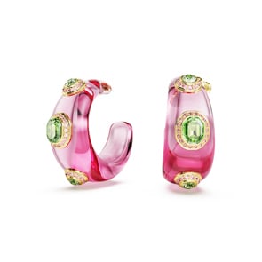 Swarovski Dulcis Kreolen Rosa