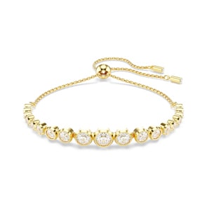Swarovski Imber Armband Rund Weiss vergoldet