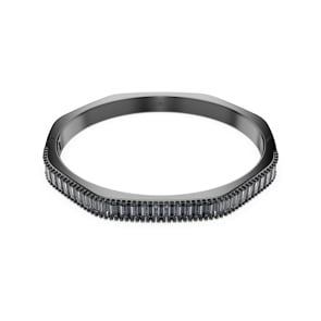 Swarovski Matrix Armreif Baguette Grau rutheniert