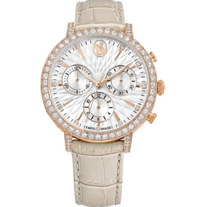 Swarovski Matrix Tennis Chrono Beige