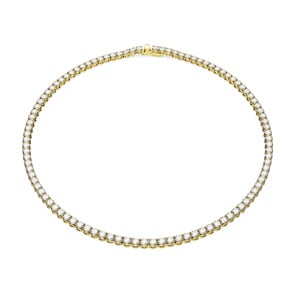 Swarovski Matrix Tenniskette vergoldet