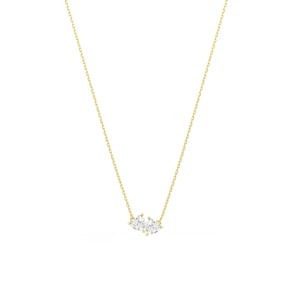 Swarovski Mesmera Attract Collier Herz Weiss vergoldet