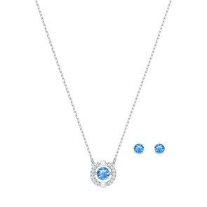 Swarovski Parure Sparkling Dance Round | Collier avec boucles d'oreilles