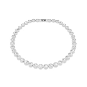 Swarovski Collier Tennis Una Angelic Ronde Blanc rhodié