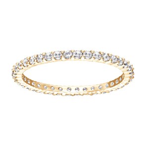 Swarovski Vittore Mémoire Ring, weiss, vergoldet