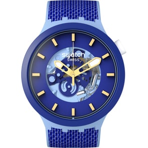 Swatch Big Bold Biosourced Bouncing Blue